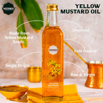 Thumbnail for Vediko Origins Yellow Mustard Oil - Distacart