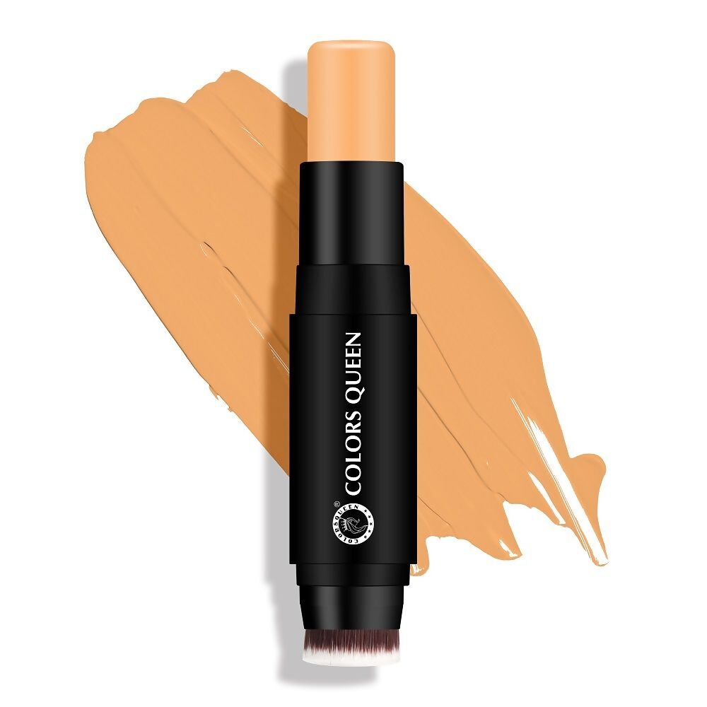 Colors Queen Fix & Blend Foundation Stick - 09 Onward Orange - Distacart