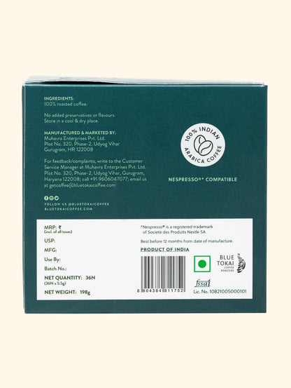 Blue Tokai Dhak Blend Coffee Capsules - Distacart