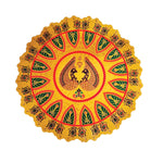 Thumbnail for Stickerbazaar Micro Golden Embossing Rangoli Stickers - Distacart