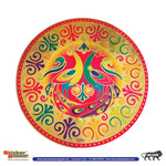 Thumbnail for Stickerbazaar Micro Golden Embossing Rangoli Stickers - Distacart