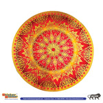 Thumbnail for Stickerbazaar Micro Golden Embossing Rangoli Stickers - Distacart