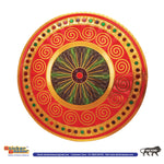 Thumbnail for Stickerbazaar Micro Golden Embossing Rangoli Stickers - Distacart
