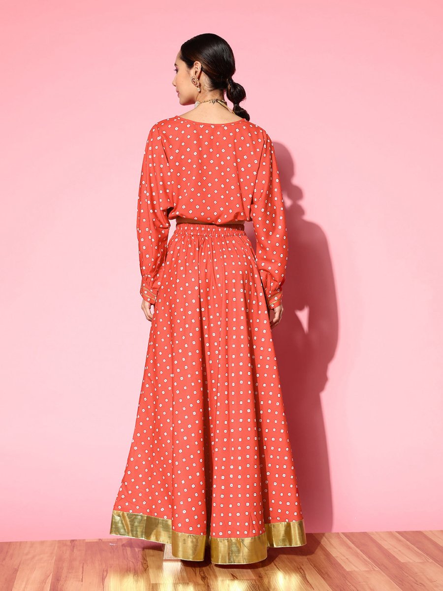 Ahalyaa Printed Crepe Co-Ords - Distacart