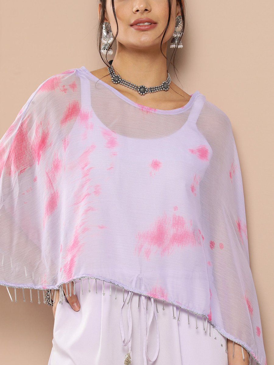 Ahalyaa Printed Waist Tie-Ups Basic Jumpsuit - Distacart