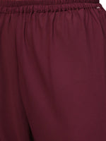 Thumbnail for Ahalyaa Women Green & Burgundy Printed Kurta with Churidar & Dupatta