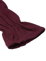 Thumbnail for Ahalyaa Women Green & Burgundy Printed Kurta with Churidar & Dupatta