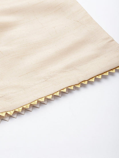 Ahalyaa Beautiful Poly Silk Kurta Pant With Dupatta Set