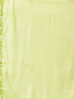 Thumbnail for Ahalyaa Women Green & White Printed Kurta with Palazzos & Dupatta