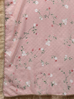 Thumbnail for Ahalyaa Women Sea Green & Pink Printed Straight Kurta with Palazzos & Dupatta