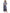 Ahalyaa Women Blue & Pink Printed Kurta with Palazzos & Dupatta
