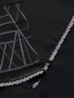 Thumbnail for Ahalyaa Women Black Embellished Kurta with Palazzos & Dupatta