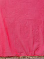 Thumbnail for Ahalyaa Women Pink & Golden Foil Print Kurti with Sharara & Dupatta