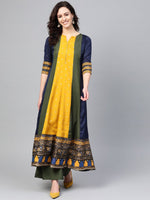 Thumbnail for Ahalyaa Pleated Kurta with Palazzo Set