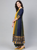 Thumbnail for Ahalyaa Pleated Kurta with Palazzo Set