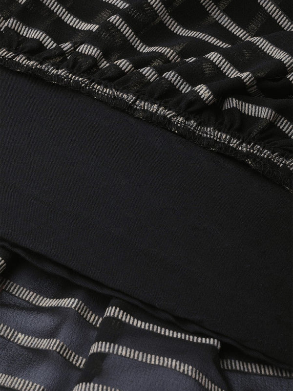 Ahalyaa Black Kurta with Trouser