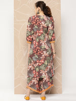 Thumbnail for Ahalyaa Women Printed Kurta with Palazzos - Distacart