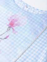 Thumbnail for Ahalyaa Printed A Line kurta with Palazzo for Women