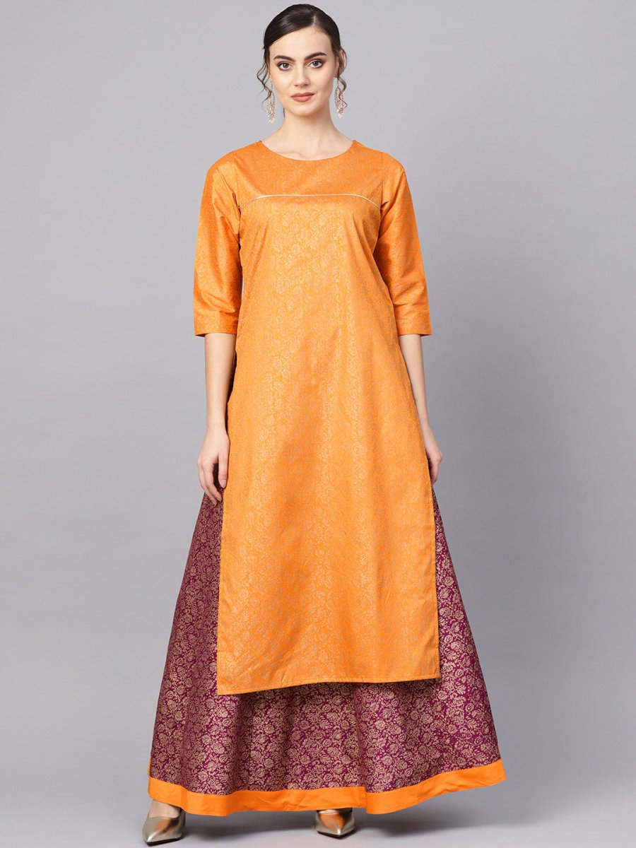 Ahalyaa Indo Western Kurta Set