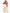 Ahalyaa Indowestern Red Shirt With Off White & Gold Skirt Set