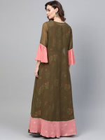 Thumbnail for Ahalyaa Women Printed Indo Western Set