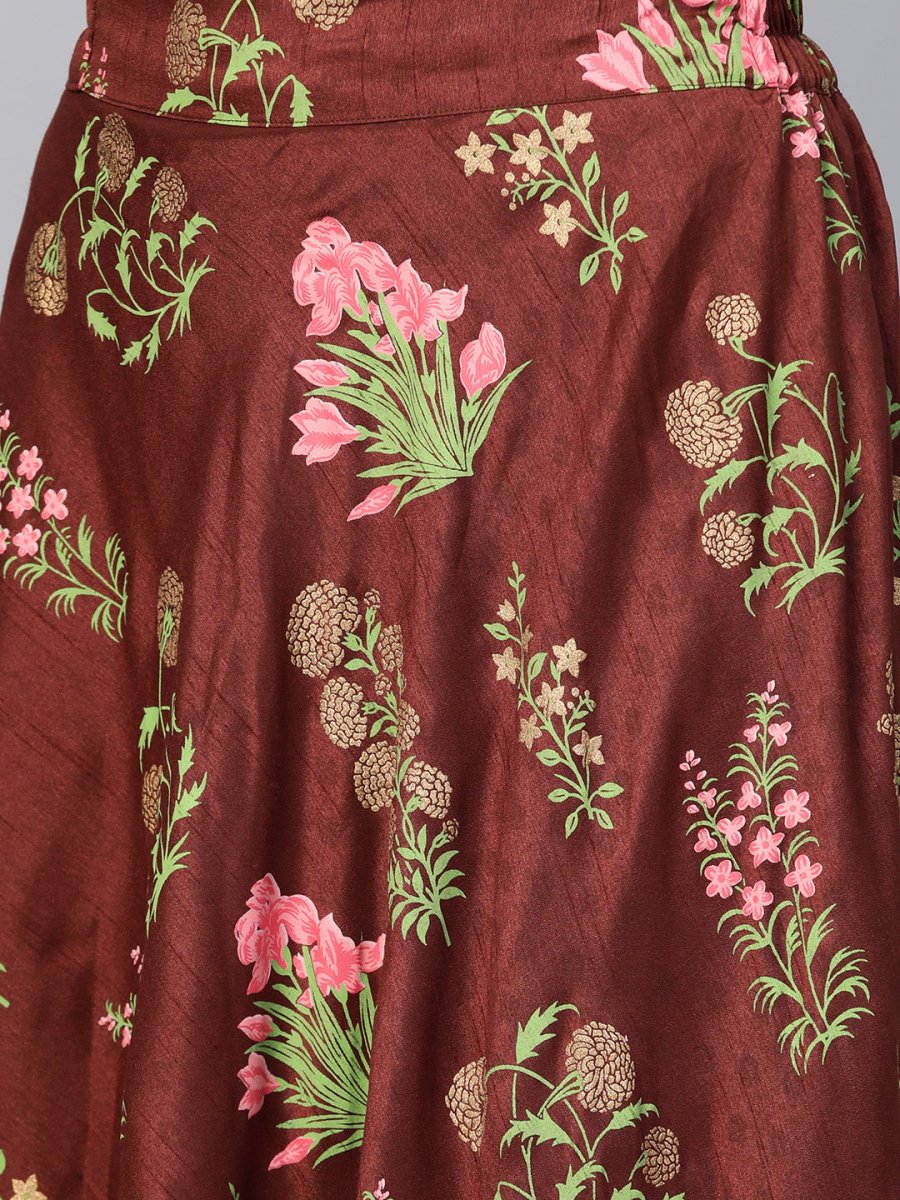 Ahalyaa Women Printed Indo Western Set