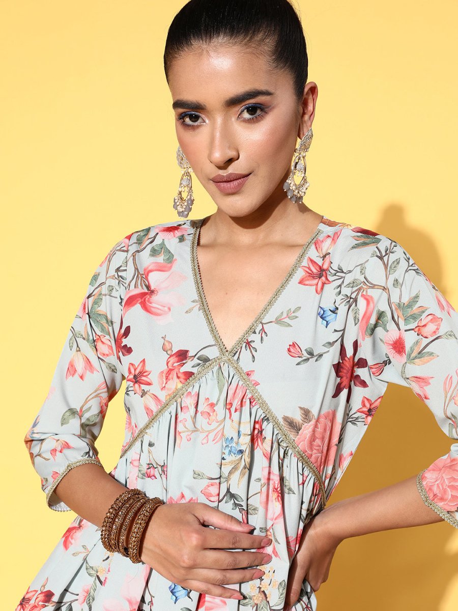 Ahalyaa Women Printed Tunic - Distacart