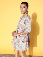 Thumbnail for Ahalyaa Women Printed Tunic - Distacart