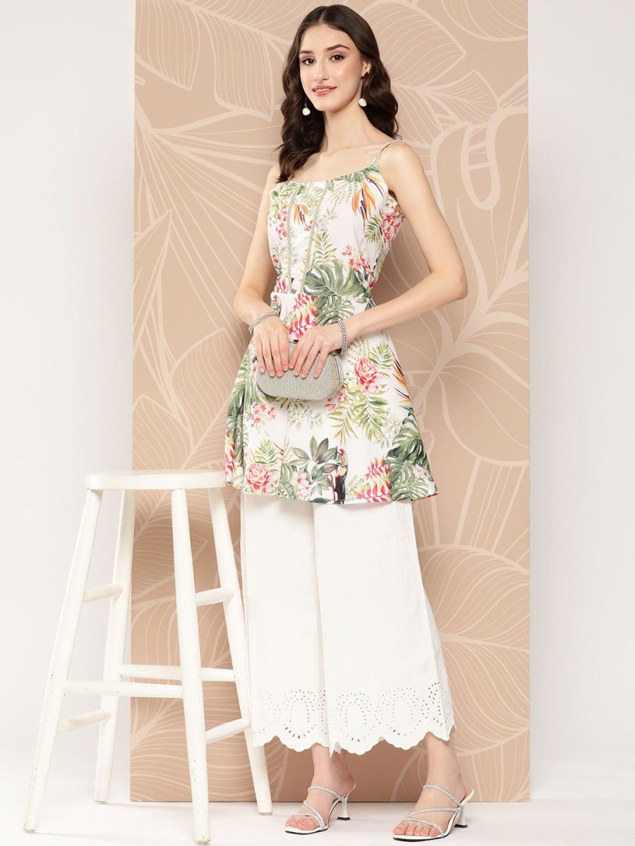 Ahalyaa Tropical Printed Tunic - Distacart