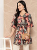 Ahalyaa Floral Printed Tunic - Distacart