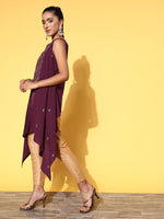 Thumbnail for Ahalyaa Women Boat Neck Printed Tunic - Distacart
