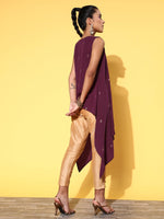 Thumbnail for Ahalyaa Women Boat Neck Printed Tunic - Distacart