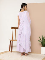 Thumbnail for Ahalyaa Women Ethnic Motifs Printed Kurti With Sharara & With Dupatta - Distacart