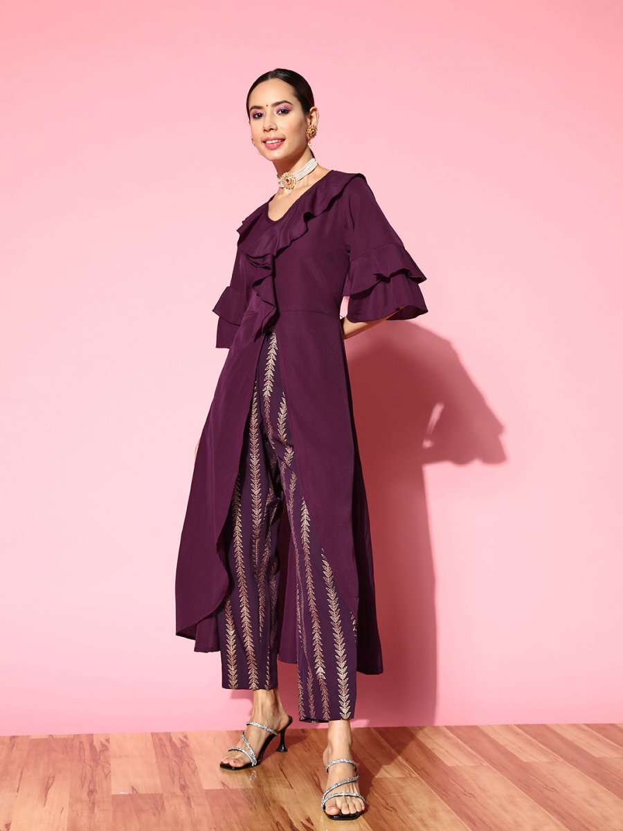 Ahalyaa Women Solid Co-Ords - Distacart