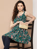 Ahalyaa Floral Printed Tunic - Distacart