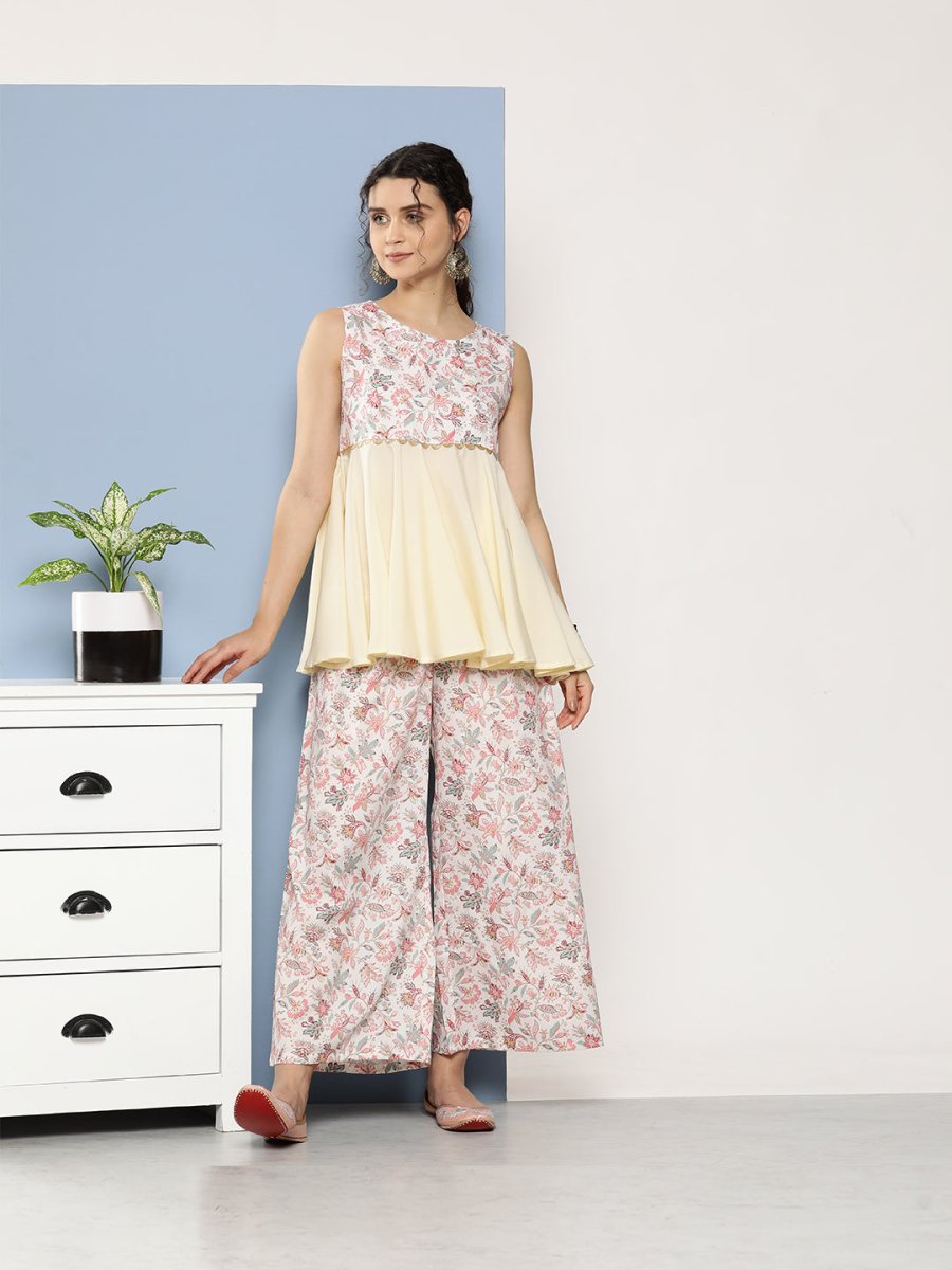 Ahalyaa Women Floral Print Co-Ords - Distacart
