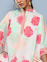 Thumbnail for Ahalyaa Women Floral Print Crepe Co-Ords - Distacart
