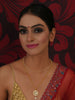 Layered Kundan and Pearl Gold Neckpiece (gold) - Ruby Raang - Distacart