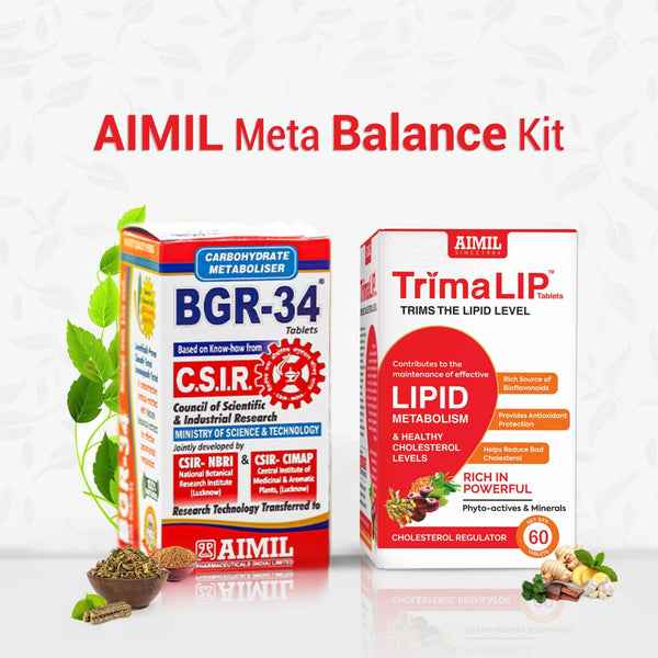 Aimil Meta Balance kit (BGR-34 +TrimaLip)
