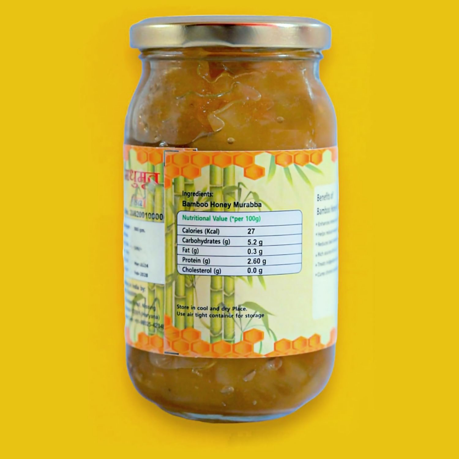 Madhumrit Bamboo Murabba - Raw Forest Honey - Distacart