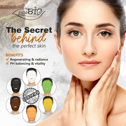 Purobio Algae Peel off Face Mask Whitening Rice Facial Mask - Distacart