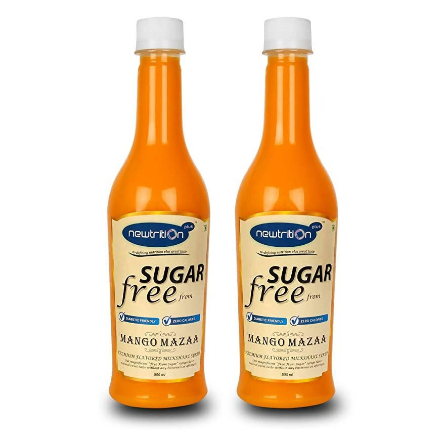 Newtrition Plus Sugar Free Mango Syrup - Distacart