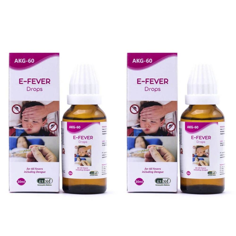 Excel Pharma AKG-60 E-Fever Drops