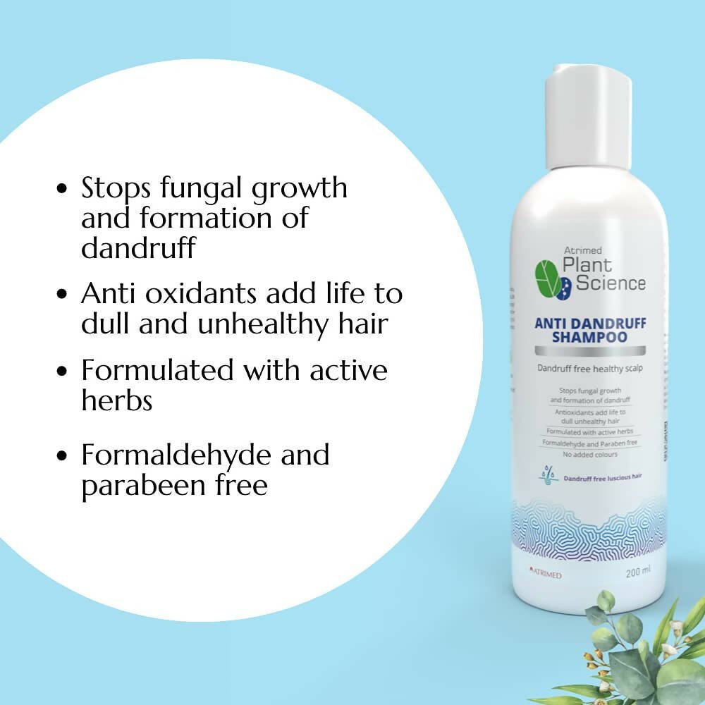 Atrimed Plant Science Anti Dandruff Shampoo - Distacart