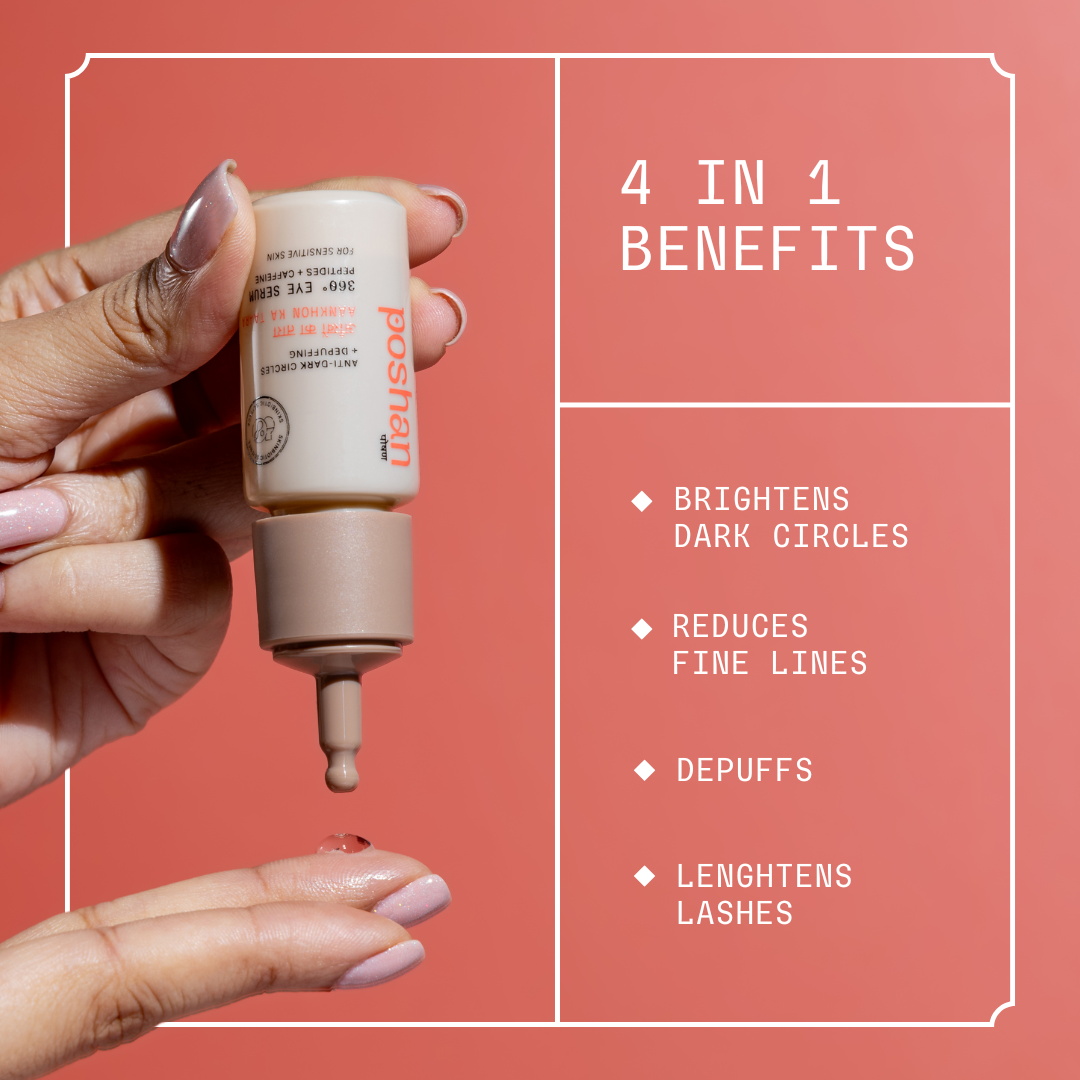 Poshan Skincare Aankhon Ka Taara 360° Eye Serum - Dista