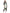 Ahalyaa Women Black & Cream-Coloured Printed Straight KurtI - Distacart