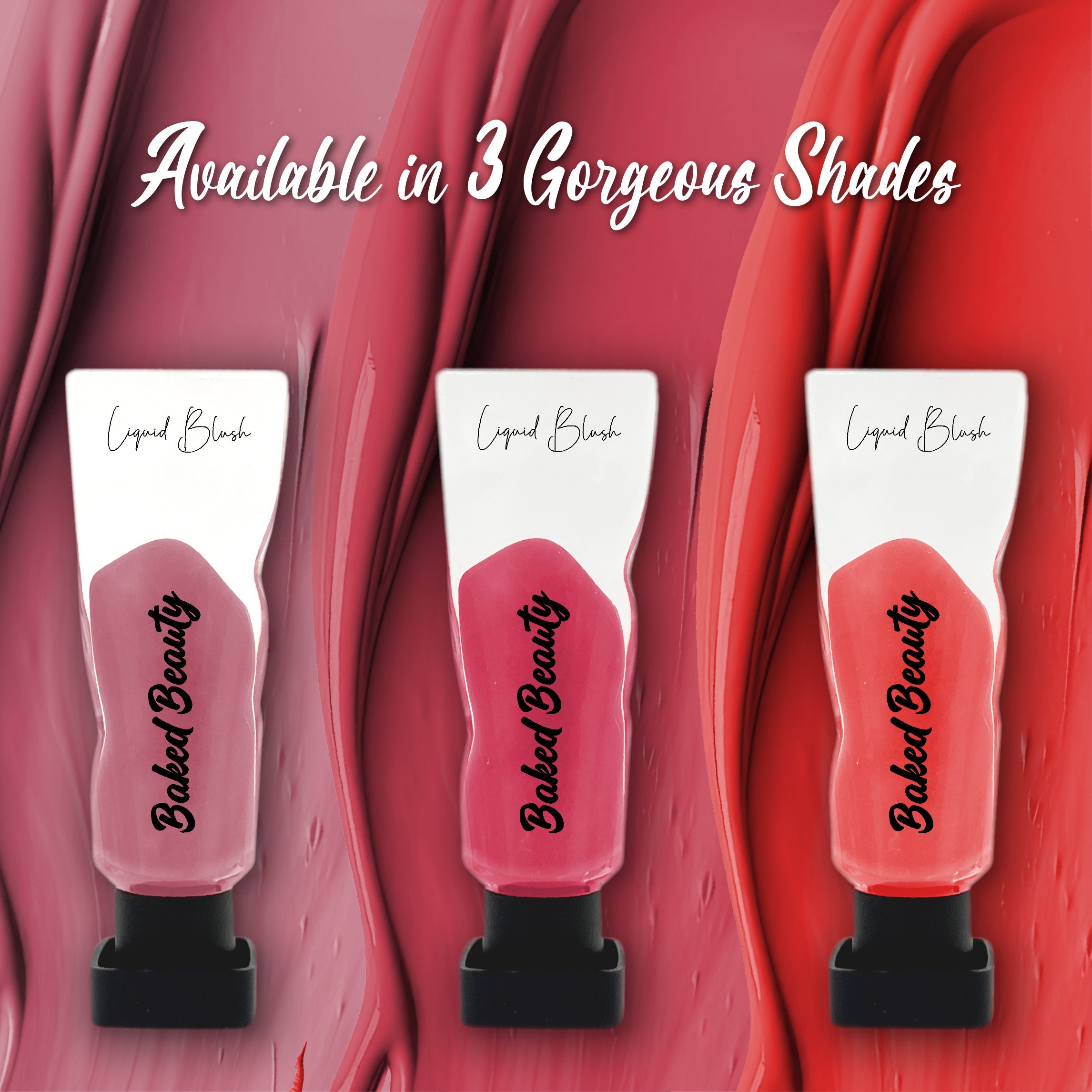 Baked Beauty Rose Pink Liquid Blush, Glaze