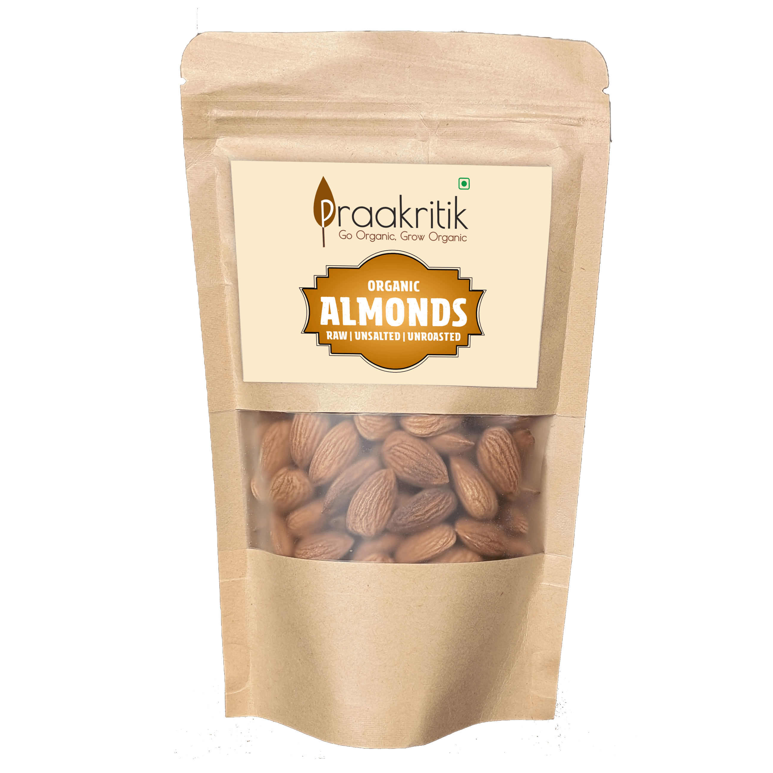 Praakritik Organic Almonds - Distacart