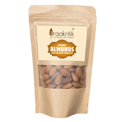 Praakritik Organic Almonds - Distacart