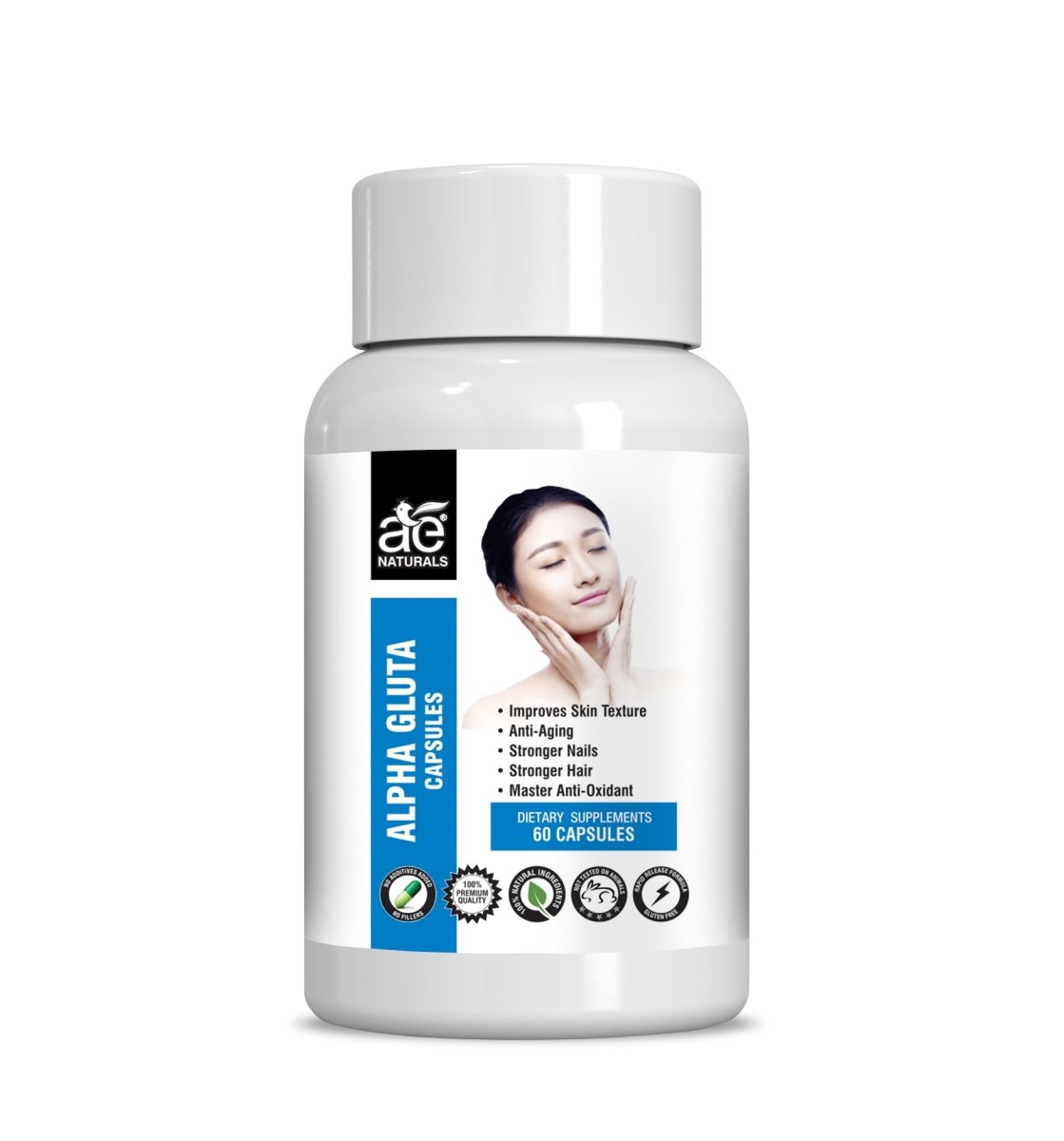 Ae Naturals Alpha Gluta Skin Brightening Capsules - Distacart